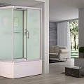Душевая кабина ESBANO Elegancia 120х90см ESKB129CKRBR профиль хром
