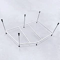 Каркас для ванны AM.PM Like W80A-170L110W-R серый
