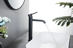 Смеситель для раковины Aquatek Европа AQ1304MB матовый черный