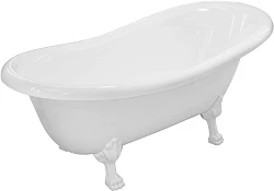 Ванна из искусственного камня Эстет Марсель 170x80 ФР-00001849 белая глянцевая