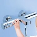 Термостатический смеситель Grohe Grohtherm 3000 Cosmopolitan 34276000 для ванны с душем, хром