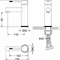 Смеситель для раковины Timo Saona 2361/00F хром