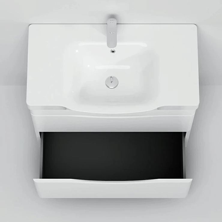 Тумба с раковиной AM.PM Like 80 белый глянец Тумба с раковиной AM.PM Like 80 белый глянец