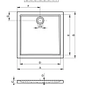 Душевой поддон Riho Zurich 160х90см D001011005 белый