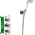 Душевой комплект Timo Nelson SX-1390/00SM с внутренней частью, хром