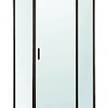 Душевой уголок Berges Solo T Black 100х100см 061110 профиль черный, стекло прозрачное