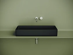 Раковина накладная Ceramica Nova Element CN6072MB черная матовая