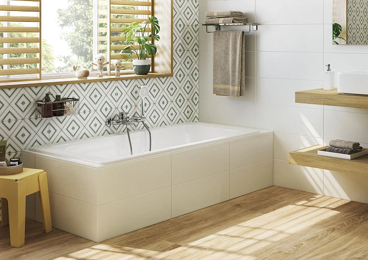 Керамическая плитка Roca Suite Samba Blanco 21х61 см 