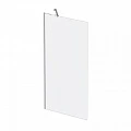Шторка на ванну AM.PM Gem 80x140см W90BS-080-140CM профиль хром, стекло матовое
