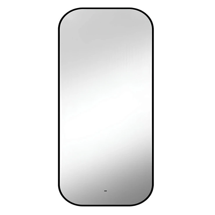 Зеркало Art&max Siena AM-Sie-600-1000-DS-F с подсветкой, черное