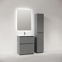 Тумба под раковину Sancos Folk Floor 70 FL70FES напольная, Ergraut soft
