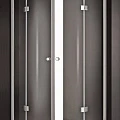 Душевой уголок Cezares Verona 90x90см VERONA-R-2-90-P-Cr профиль хром, стекло рифленое