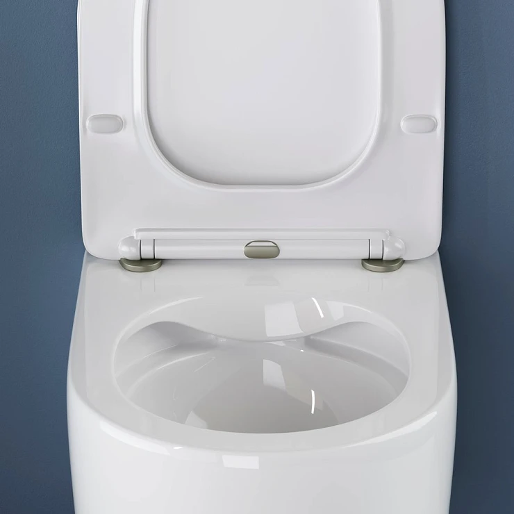 Унитаз подвесной Ceramica Nova Moments CN3003 белый глянец