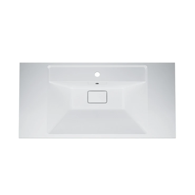 Раковина встраиваемая AM.PM Inspire 2.0 100см M50AWPX1001WG белая глянцевая