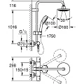 Душевая стойка Grohe Tempesta New 27922000 хром