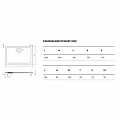 Душевой поддон Excellent Lavano 120x80см BREX.1103.120.080.CAN бежевый