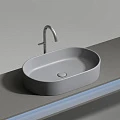 Раковина накладная Ceramica nova Element 600*380*122мм CN6048MH антрацит матовая