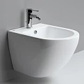 Биде подвесное Ceramica Nova Metropol CN4003 белый глянец
