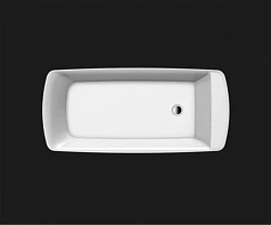 Акриловая ванна BelBagno 167x75x68,5 BB304 белая глянцевая