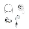 Гигиенический душ Grohe BauLoop 124895 со смесителем, хром