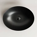 Раковина накладная Ceramica Nova Element CN6017MB черная матовая