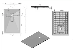 Душевой поддон Vincea 120х80см VST-4SR8012W белый