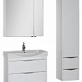 Зеркало-шкаф Aquanet Франка 85 183045 белый