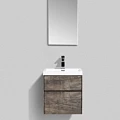Тумба под раковину BelBagno Pietra Mini 50 PIETRA MINI-500-2C-SO-PT темное дерево
