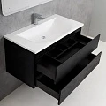 Тумба с раковиной Cezares Molveno 100 nero