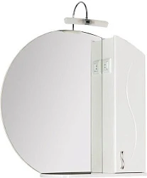 Зеркало-шкаф Aquanet Моника 85 186775 белый