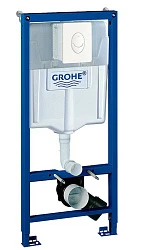 Система инсталляции для унитазов Grohe Rapid SL 38722001 4в1 с кнопкой белая глянцевая