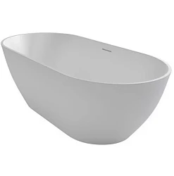 Ванна из искусственного камня Riho Bilbao 170x80 B118001105 белая матовая