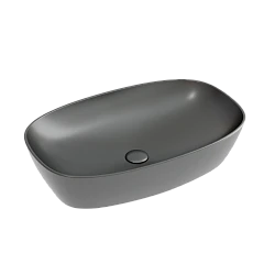 Раковина накладная Ceramica nova Element 600*380*138мм CN6049MDH антрацит матовая