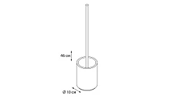 Ершик Fixsen Coin FX-250-5 черный / золото