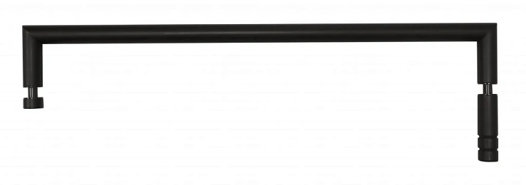 Полотенцедержатель Bemeta Dark 104204320 для стеклянной двери, черный матовый