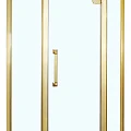 Душевой уголок Azario Ontario 90х90см AZ-NBB3231 900 GOLD профиль золото, стекло прозрачное