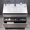 Тумба под раковину AM.PM Inspire 2.0 100 M50AFHX1003EGM элегантный серый матовый
