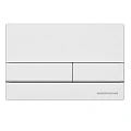 Система инсталляции для унитазов Ceramica Nova Envision Flat CN1002W с кнопкой белая глянцевая