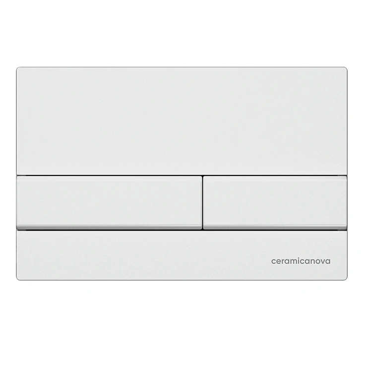 Система инсталляции для унитазов Ceramica Nova Envision Flat CN1002W с кнопкой белая глянцевая