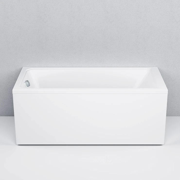 Акриловая ванна AM.PM Gem 150x70 W90A-150-070W-A белая глянцевая