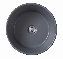 Раковина накладная Avimano Emotion 1243013 серая матовая