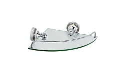 Полка Fixsen Bogema FX-78503A угловая, хром