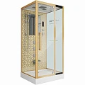Душевая кабина Niagara Luxe 100x90см NGL-7714G профиль золото