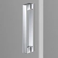 Душевая дверь в нишу Vincea Alpha 95см VDP-3AL950MT профиль хром, стекло текстурное