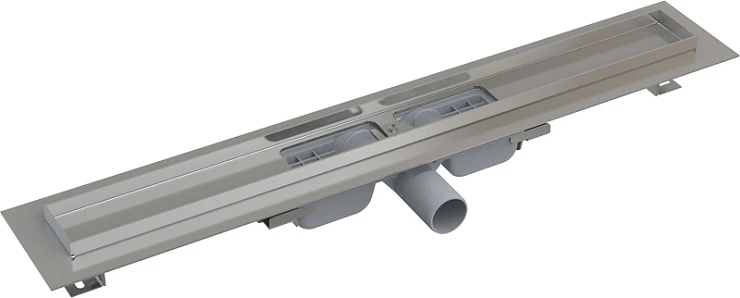 Душевой лоток AlcaPlast APZ101 650 с опорами, хром