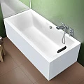 Акриловая ванна Riho Lugo 200x90 Plug & Play B137014005 правая, белая глянцевая