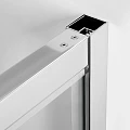 Душевой уголок Wasserkraft Berkel 100x100см 48P19 профиль хром, стекло прозрачное