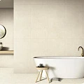 Керамогранит House 120x60 HDK61215 травертин св-беж рельеф