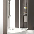 Душевой уголок Cezares Triumph 120x90см TRIUMPH-RH-1-120/90-C-Cr профиль хром, стекло прозрачное