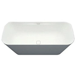 Ванна из литьевого мрамора Cezares Titan 170x70 TITAN-SQUARE-170-70-57 белая м